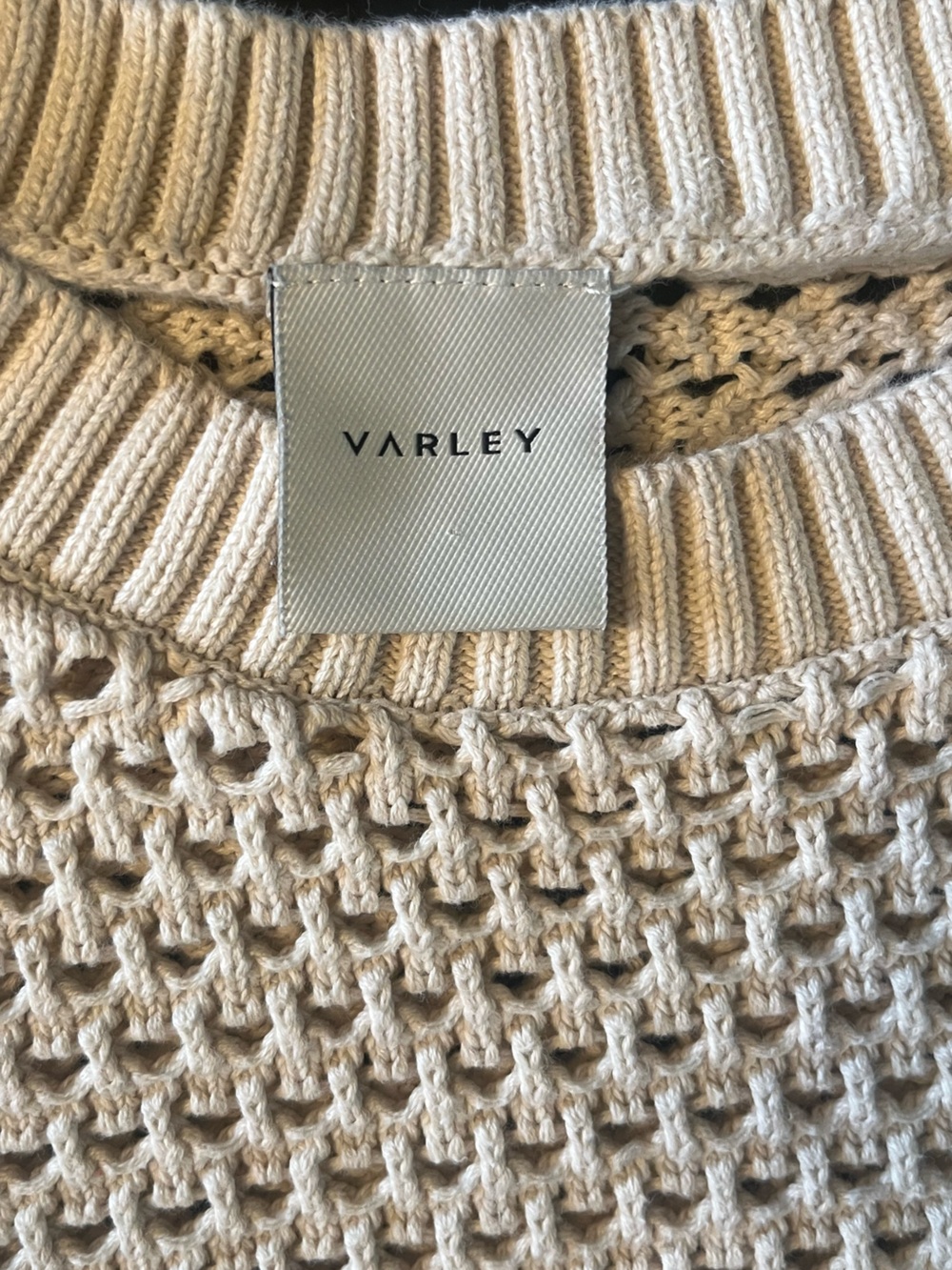 Varley Julianna Sweater | Birch | Size Large - Picture 11 of 13